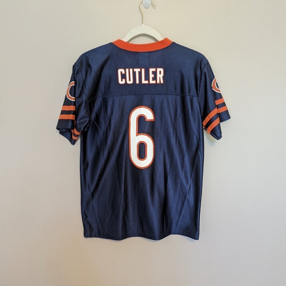 Chicago Bears #6 Jay Cutler jersey NFL Team Apparel Kids XL 16-18 - Picture 4 of 12